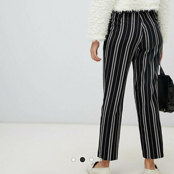 Women's Striped Pants - Picture 2 of 3